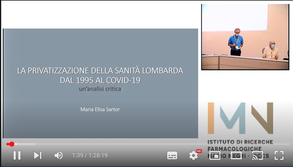 La privatizzazione della sanità lombarda dal 1995 al COVID-19